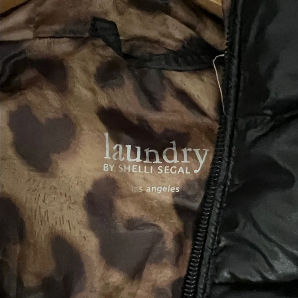 Laundry Black Puffer Coat - Picture 4 of 7